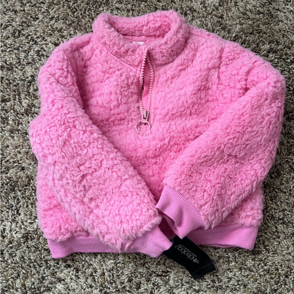 Ideology girls pullover jacket - pink size 3T